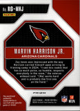 2024 Marvin Harrison Jr. Panini Prizm ROOKIE GEAR NEON GREEN PULSAR JERSEY Arizona Cardinals #RG-MHJ