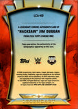 2026 "Hacksaw" Jim Duggan Topps Chrome WWE GOLD REFRACTOR LEGENDARY AUTO 24/50 AUTOGRAPH #LCA-HD WWE HOF