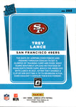 2021 Trey Lance Panini Donruss Optic RATED ROOKIE RC #203 San Francisco 49ers 7