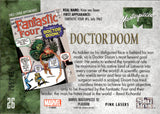 2024 Doctor Doom Upper Deck Marvel Masterpieces '92 Platinum #26 588/992 PINK LASERS FIRST COVER APPEARANCE