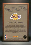 2023-24 LeBron James Panini NBA Hoops Premium Stock TROPHY CASE PRIZM SP #5 Los Angeles Lakers