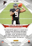 2024 Michael Penix Jr. Panini Phoenix ORANGE FADE ROOKIE RC #229 Atlanta Falcons