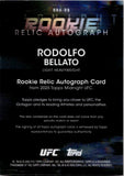 2025 Rodolfo Bellato Topps Midnight DUSK ROOKIE RELIC AUTOGRAPH PATCH AUTO 75/75 #RRA-RB