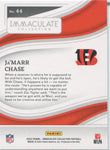 2023 Ja'Marr Chase Panini Immaculate 24/99 #44 Cincinnati Bengals