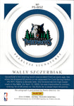 2018-19 Wally Szczerbiak Panini National Treasures PEERLESS SIGNATURES AUTO 04/99 AUTOGRAPH #PS-WSZ Minnesota Timberwolves