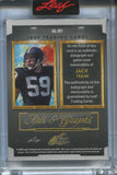 2026 Jack Ham Leaf Art of Sport PURPLE FOIL ARTS & GRAPHS JERSEY AUTO 10/10 AUTOGRAPH RELIC #AG-JH1 Pittsburgh Steelers HOF