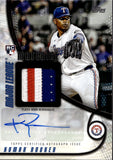 2025 Kumar Rocker Topps MAJOR LEAGUE MATERIAL ROOKIE PATCH AUTO 08/10 AUTOGRAPH RELIC RC #MMAU-KR Texas Rangers