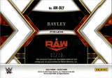 2023 Bayley Panini Select WWE HOLO SILVER MAT AUTO 89/99 AUTOGRAPH RELIC #AM-BY Monday Night Raw