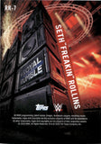 2025 Seth Rollins Topps ROYAL RUMBLE #RR-7 Monday Night Raw 1