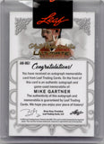 2023 Mike Gartner Leaf Ultimate Hockey JERSEY AUTO 25/25 AUTOGRAPH RELIC #AM-MG1 Washington Capitals HOF