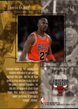 1996-97 Michael Jordan Fleer Ultra GIVE AND TAKE #5 Chicago Bulls HOF *NRMT*