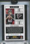 2024 Kirk Cousins Panini One PLATINUM BLUE ORIGINALS 4/5 #OO-KCS Atlanta Falcons