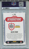 2024 Bo Nix Panini Absolute BLUE SPECTRUM INTRODUCTIONS ROOKIE 26/50 RC PSA 10 #I-BNX Denver Broncos 6913