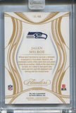 2025 Jalen Milton Panini Flawless RUBY RED ROOKIE 11/25 #98 Seattle Seahawks