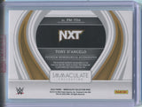 2023 Tony D'Angelo Panini Immaculate WWE PREMIUM SHIRT AUTO 14/99 AUTOGRAPH RELIC #PM-TDA NXT