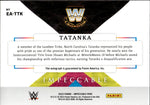 2023 Tatanka Panini Impeccable EXTRAVAGANCE GOLD AUTO 09/10 AUTOGRAPH #EA-TTK WWE Legend