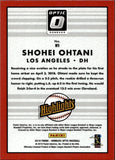 2019 Shohei Ohtani Donruss Optic HIGHLIGHTS #H1 Anaheim Angels