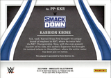 2023 Karrion Kross Panini Immaculate Collection PAST & PRESENT AUTO 06/99 AUTOGRAPH #PP-KKR Friday Night Smackdown