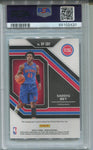 2020-21 Saddiq Bay Panini Prizm ROOKIE PENMANSHIP AUTO AUTOGRAPH PSA 9/10 #RP-SBY Detroit Pistons 2420