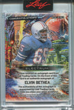 2024 Elvin Bethea Leaf Electrum PURPLE AUTO 2/7 AUTOGRAPH #BA-EB2 Houston Oilers