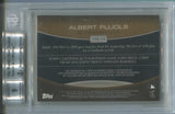 2010 Albert Pujols Topps Triple Threads GOLD JERSEY AUTO 1/9 AUTOGRAPH RELIC BGS 9/9 #AR113 St. Louis Cardinals 8096