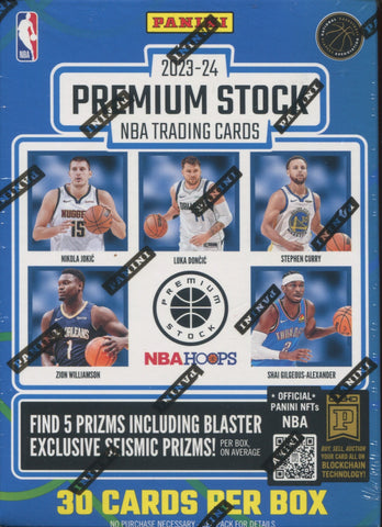 2023-24 Panini Premium Stock Basketball Blaster, Box