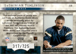 2001 LaDainian Tomlinson Playoff Honors ROOKIE GEMS JERSEY 317/725 RELIC #229 San Diego Chargers HOF