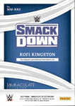 2022 Kofi Kingston Panini Immaculate Collection WWE MODERN MARKS AUTO 86/99 AUTOGRAPH #MM-KKG Friday Night Smackdown