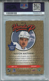 2021-22 Auston Matthews Upper Deck GOLD HUNDO P PSA 8 #HP18 Toronto Maple Leafs 6455