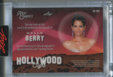 2025 Halle Berry Leaf Red Carpet PURPLE FOIL HOLLYWOOD SIGNS AUTO 1/5 AUTOGRAPH #HS-HB1 X-Men