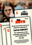 2025 Caitlin Comeskey Leaf Metal Poker THE NUTS AUTO 23/25 AUTOGRAPH #TN-CC1 World Series of Poker