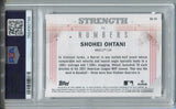 2023 Shohei Ohtani Topps Japan Edition STRENGTH IN NUMBERS PSA 9 #SS14 Anaheim Angels