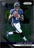 2018 Lamar Jackson Panini Prizm ROOKIE RC #212 Baltimore Ravens