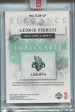 2025 Leonie Fiebich Panini Impeccable WNBA ELEGANCE JERSEY AUTO 31/99 AUTOGRAPH RELIC #EJA-LF New York Liberty