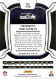 2022 Kenneth Walker III Panini Certified MIRROR PURPLE ROOKIE 08/10 RC #108 Seattle Seahawks