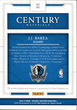 2016-17 J.J. Barea Panini National Treasures CENTURY MATERIALS JERSEY 04/99 RELIC #85 Dallas Mavericks