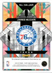 2024-25 Jared McCain Panini Court Kings GOLD ROOKIE HEIR APPARENT AUTO 032/125 AUTOGRAPH RC #HA-JAR Philadelphia 76ers
