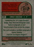 2024 Emmet Sheehan Topps Heritage ROOKIE REAL ONE AUTO AUTOGRAPH #ROA-ES Los Angeles Dodgers