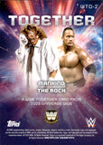 2025 Rock 'n' Sock Connection Topps Universe WWE TOGETHER #WTO-2 WWE Legends