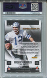 2021 Roger Staubach Panini Spectra SUPER BOWL SIGNATURES AUTO AUTOGRAPH SP PSA 9 #RS Dallas Cowboys HOF 5809