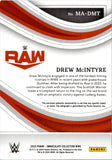 2023 Drew McIntyre Panini Immaculate RUBY RED SHIRT AUTO 20/25 AUTOGRAPH RELIC #MA-DMT Monday Night Raw