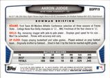 2013 Aaron Judge Bowman ROOKIE RC #BDPP19 New York Yankees 9