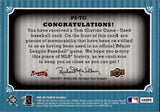 2008 Tom Glavine Upper Deck Premier SWATCHES TRIPLE JERSEY 09/50 RELIC #PS-TG New York Mets HOF