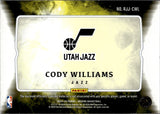 2024-25 Cody Williams Panini Origins ROOKIE JUMBO PATCH 38/49 RELIC #RJJ-CWL Utah Jazz