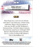 2021 Rhea Ripley Topps Chrome GOLD REFRACTOR 13/50 #90 NXT