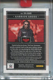 2024 Karrion Kross Panini Three Count SUPERSTAR SWATCH SHIRT AUTO 34/99 AUTOGRAPH RELIC #SA-KKR Monday Night Raw