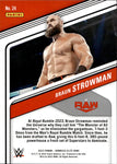 2023 Braun Strowman Donruss Elite WWE ORANGE 14/49 #24 Monday Night Raw