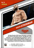 2023 Braun Strowman Donruss Elite WWE ORANGE 14/49 #24 Monday Night Raw