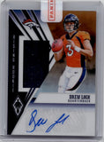 2019 Drew Lock Panini Phoenix RISING ROOKIE JERSEY AUTO 39/75 AUTOGRAPH RELIC RC #RR-DL Denver Broncos