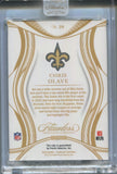 2025 Chris Olave Panini Flawless RUBY RED 16/25 #39 New Orleans Saints